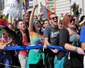 Demanding full equality at the National Equality March