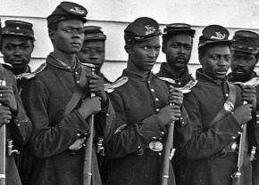 Black soldiers in the Union Army