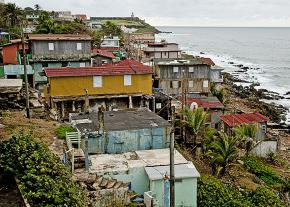 The La Perla neighborhood in San Juan has endured grinding poverty for decades